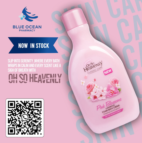 OH So Heavenly skincare products – available at Blue Ocean Pharmacy